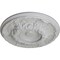 Ekena Millwork Granada Ceiling Medallion (Fits Canopies up to 7 1/8"), Hand-Painted Frost, 19"OD x 1 1/2"P CM19GAFRF - alternate 4